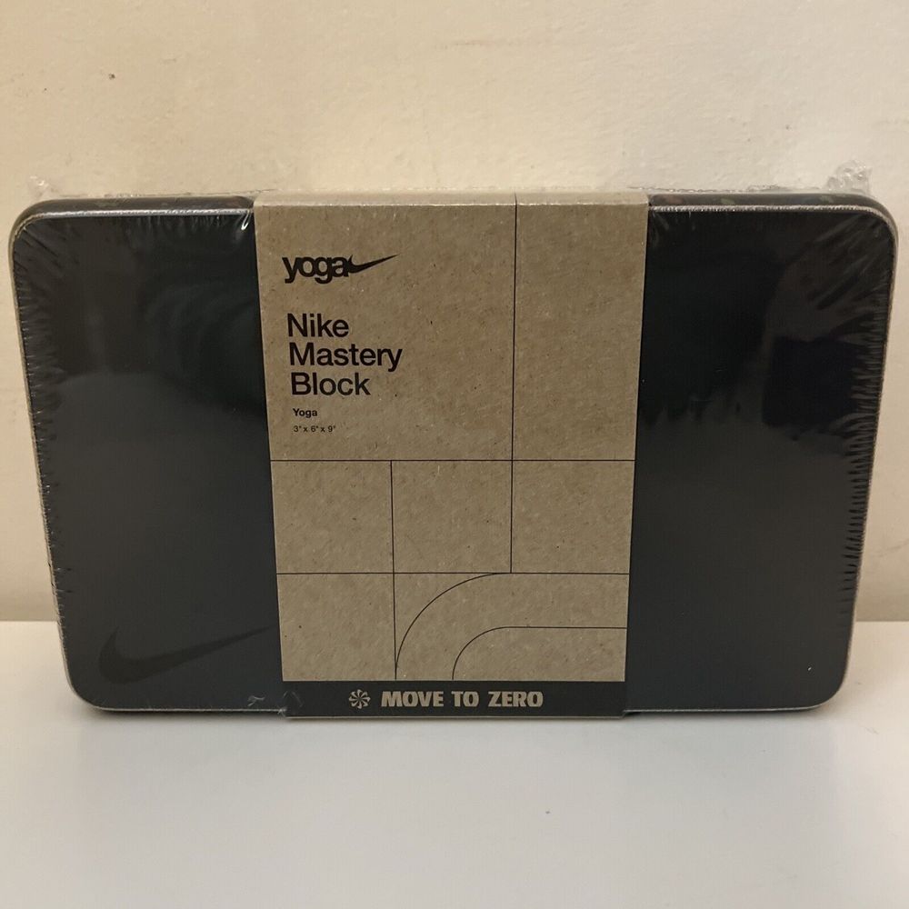 Nike Mastery Yoga Block Black - New & Sealed!